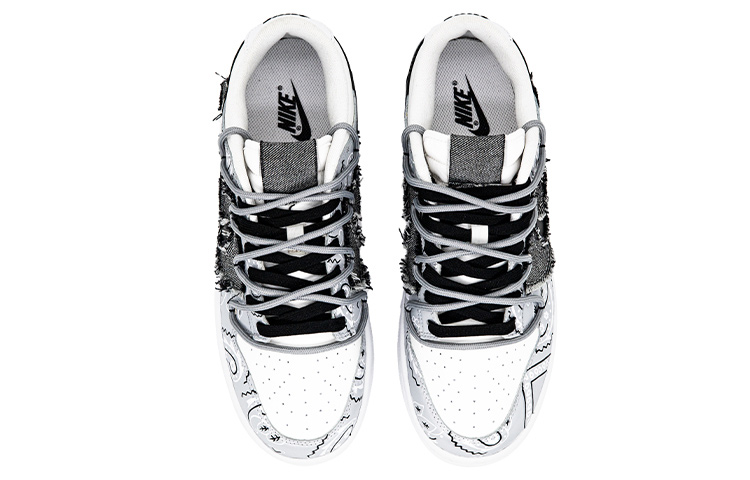 Shop Nike Dunk Low "Paisley Vaquero Grafiti" DJ6188-101(Team肆-男款腰果花缝布手绘)