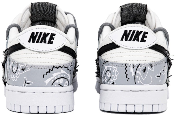 Nike Dunk Low "Paisley Vaquero Grafiti" DJ6188-101(Team肆-男款腰果花缝布手绘) Purchase Nike Dunk Low "Paisley Vaquero Grafiti" DJ6188-101(Team肆-男款腰果花缝布手绘)