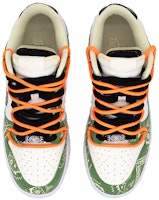 나이키 덩크 로우 '페이즐리 그라피티 검/흰/녹' DJ6188-100(Team-肆腰果花解构手绘男款) Purchase 나이키 덩크 로우 '페이즐리 그라피티 검/흰/녹' DJ6188-100(Team-肆腰果花解构手绘男款)