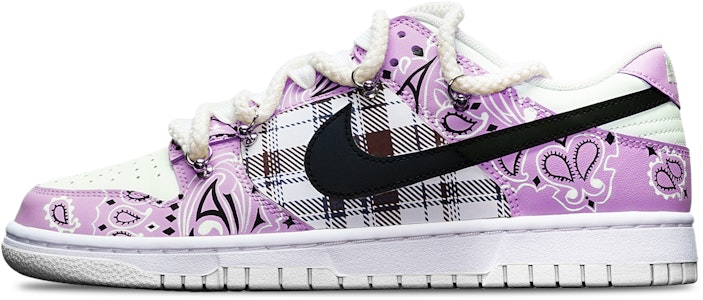 나이키 덩크 로우 '페이즐리 플레이드 - 보라 빨강 하양' (커스텀) DH9765-100(TeamT-腰果花紫红S-BOX) Buy 나이키 덩크 로우 '페이즐리 플레이드 - 보라 빨강 하양' (커스텀) DH9765-100(TeamT-腰果花紫红S-BOX)