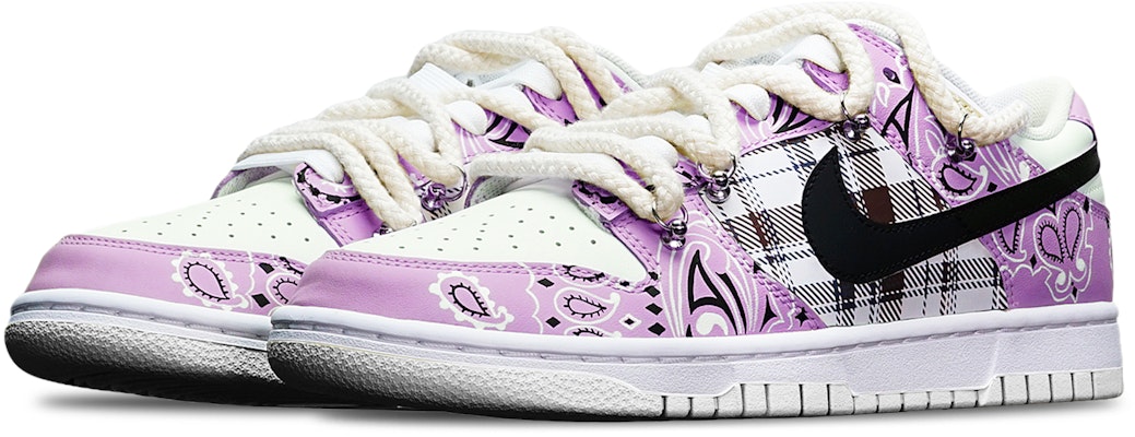 Zapatillas Nike Dunk Low 'Paisley Plaid - Morado Rojo Blanco' DH9765-100(TeamT-腰果花紫红S-BOX) Lookbook Zapatillas Nike Dunk Low 'Paisley Plaid - Morado Rojo Blanco' DH9765-100(TeamT-腰果花紫红S-BOX)