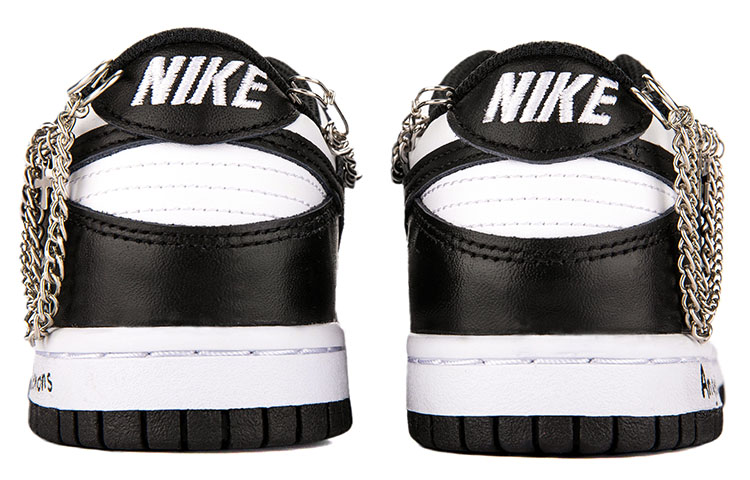 Shop ナイキ ダンク ロー "パンダ 天使と悪魔の十字架" CW1590-100(Team18-女款复古恶魔与天使)