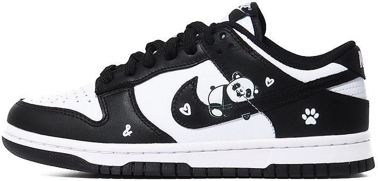 custom-shoes-nike-dunk-low-panda-cw-1590-100-team10