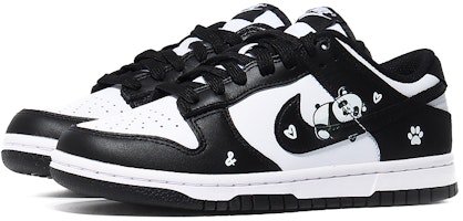 나이키 덩크 로우 '판다' 커스텀 (Nike Dunk Low 'Panda' Custom) CW1590-100(Team10-慵懒大熊猫) Lookbook 나이키 덩크 로우 '판다' 커스텀 (Nike Dunk Low 'Panda' Custom) CW1590-100(Team10-慵懒大熊猫)