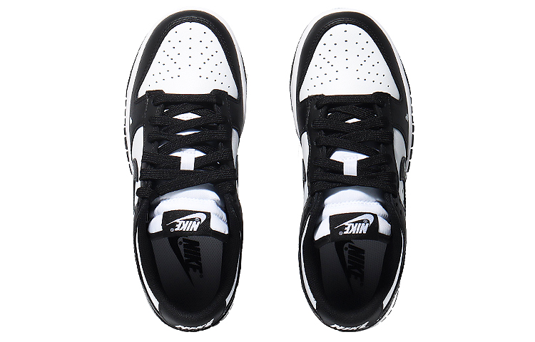 Shop [カスタムシューズ] ナイキ ダンク ロー 'パンダ' CW1590-100(Team10-慵懒大熊猫）