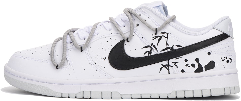 【訂製球鞋】Nike Dunk Low 禮盒 熊貓 竹子 解構 高街 低筒 板鞋 男款 黑白 Buy 【訂製球鞋】Nike Dunk Low 禮盒 熊貓 竹子 解構 高街 低筒 板鞋 男款 黑白
