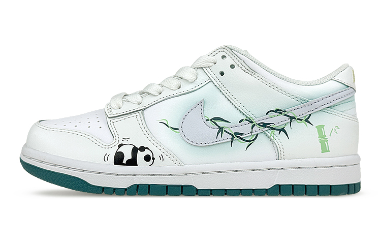 Buy [Kasut Custom] Nike Dunk Low 'Panda Bambu' FD9911-101(Team叁-女熊猫竹SBOX)