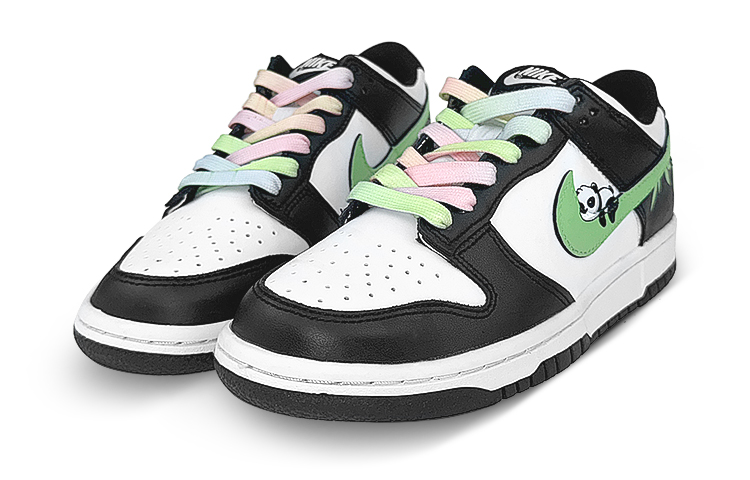 Lookbook [Custom Shoes] Nike Dunk Low 'Panda Bamboo Graffiti'