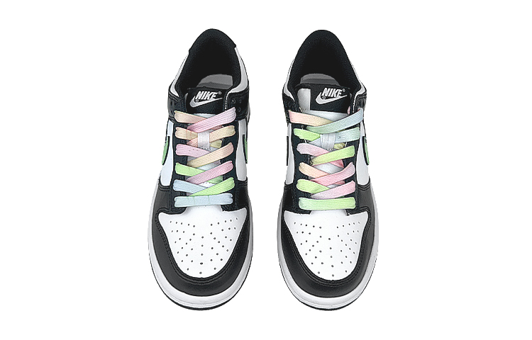 Shop [Custom Shoes] Nike Dunk Low 'Panda Bamboo Graffiti'