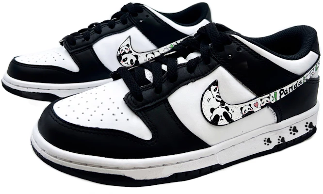 【カスタムシューズ】ナイキダンクロー「パンダブラック-ホワイト」 CW1590-100(TEAM64-女款黑白熊猫系列) Lookbook 【カスタムシューズ】ナイキダンクロー「パンダブラック-ホワイト」 CW1590-100(TEAM64-女款黑白熊猫系列)