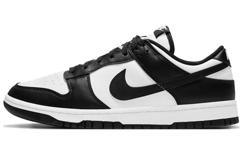 Details for 【訂製球鞋】 Nike Dunk Low Petro “Black” 熊貓 復古 高街 解構 低筒 低筒 板鞋 男款 黑白