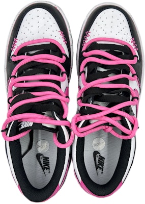 나이키 덩크 로우 '판다 블랙 그래피티' (커스텀) CW1590-100(TEAM64-女款粉色系列) Shop 나이키 덩크 로우 '판다 블랙 그래피티' (커스텀) CW1590-100(TEAM64-女款粉色系列)