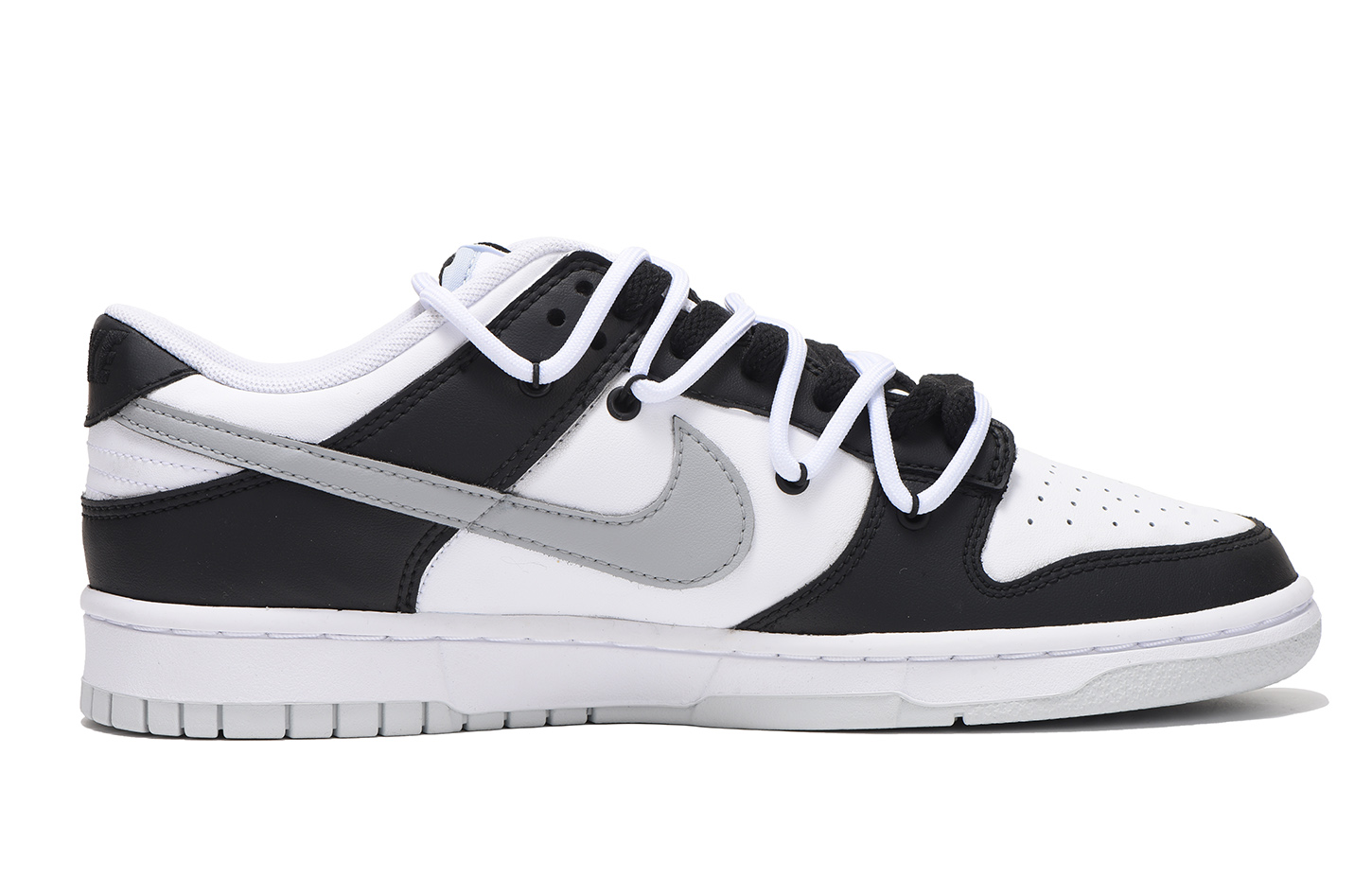 Order 【カスタムシューズ】ナイキ ダンク ロー「パンダブラックグレー」 DH9765-102(Team59-女款黑灰三)
