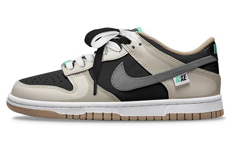 Buy [Sneakers Kustom] Nike Dunk Low 'Panda Hitam Putih Coklat' DX6063-131(TeamY-女款澳复古熊猫黑白棕)