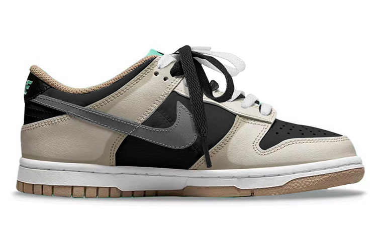 Order [Sneakers Kustom] Nike Dunk Low 'Panda Hitam Putih Coklat' DX6063-131(TeamY-女款澳复古熊猫黑白棕)