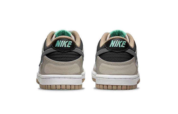 Shop [Sneakers Kustom] Nike Dunk Low 'Panda Hitam Putih Coklat' DX6063-131(TeamY-女款澳复古熊猫黑白棕)