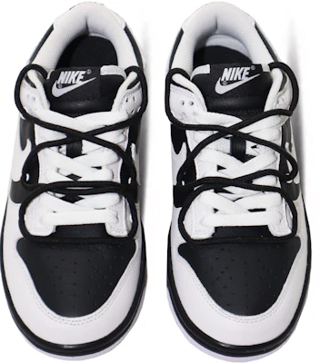 【定制球鞋】 Nike Dunk Low 熊貓 CNY情人節限定 玫瑰手繪 低幫 板鞋 男女同款 黑白 Shop 【定制球鞋】 Nike Dunk Low 熊貓 CNY情人節限定 玫瑰手繪 低幫 板鞋 男女同款 黑白