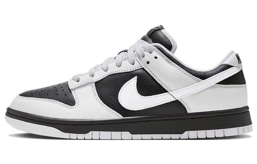 Sizing 【定制球鞋】 Nike Dunk Low 熊貓 CNY情人節限定 玫瑰手繪 低幫 板鞋 男女同款 黑白