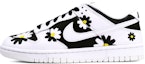 Order 【カスタムシューズ】ナイキ ダンク ロー 'パンダ デイジー グラフィティ' DH9765-100(TeamTen-女款七夕小雏菊)