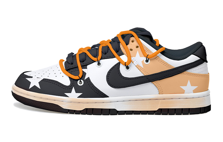 Buy 나이키 덩크 로우 '판다 디컨 블랙 화이트 오렌지' DH9765-002(Team拾玖-黑橙星星女S-BOX)