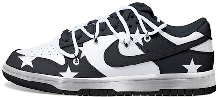 【カスタムシューズ】ナイキ ダンク ロー「パンダ デコンストラクテッド スター」 DH9765-002(Team拾玖-黑白星星女S-BOX) Buy 【カスタムシューズ】ナイキ ダンク ロー「パンダ デコンストラクテッド スター」 DH9765-002(Team拾玖-黑白星星女S-BOX)