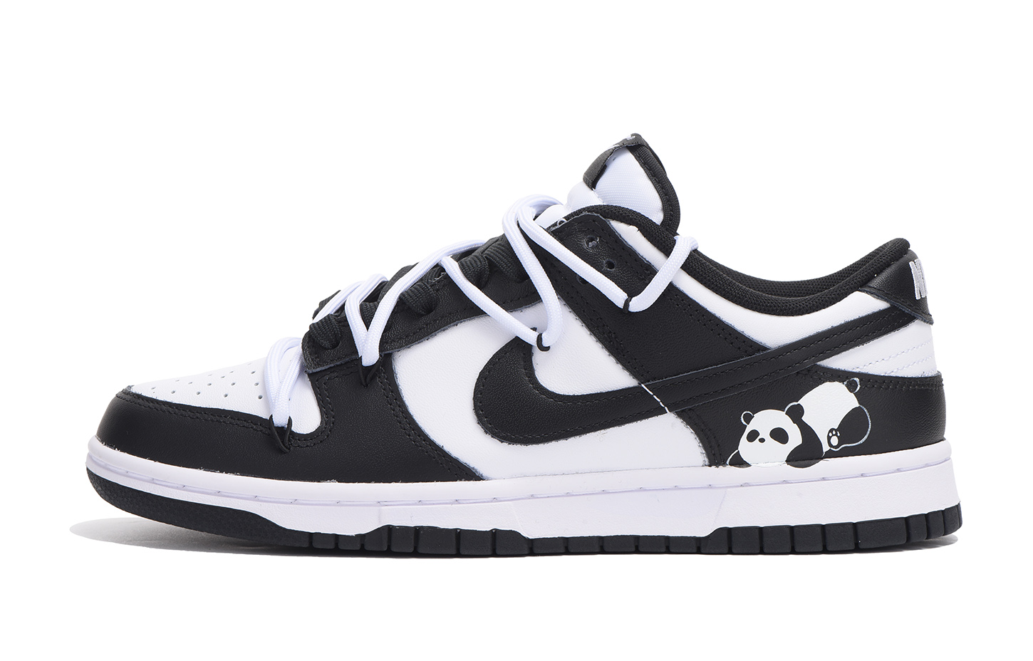 [Custom Shoes] Nike Dunk Low 'Panda Deconstructed'