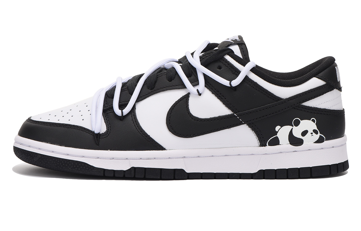 Buy [Zapatillas Personalizadas] Nike Dunk Low 'Panda Deconstructed' DD1391-100-466401