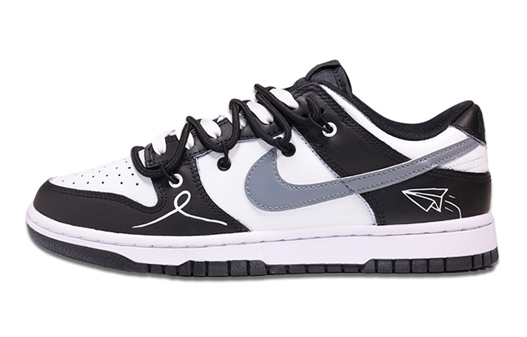 Buy Zapatillas Nike Dunk Low 'Panda Avión de Papel Deconstruido' CW1590-100(TeamF-女款复古纸飞机)