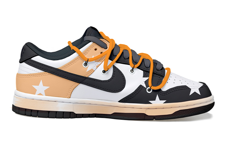 Order 나이키 덩크 로우 '판다 디컨 블랙 화이트 오렌지' DH9765-002(Team拾玖-黑橙星星女S-BOX)