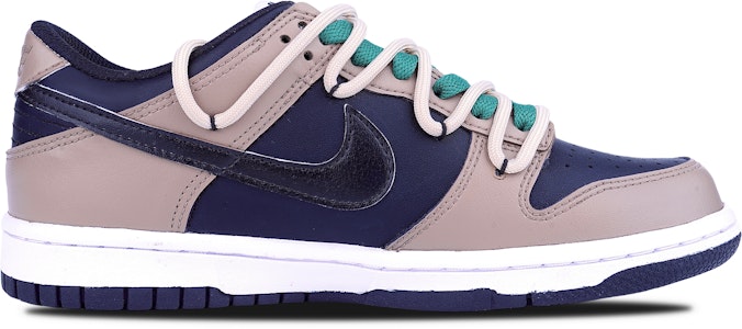 【訂製球鞋】Nike Dunk Low 熊貓主題 解構 低筒 滑板鞋 GS 黑棕 Order 【訂製球鞋】Nike Dunk Low 熊貓主題 解構 低筒 滑板鞋 GS 黑棕