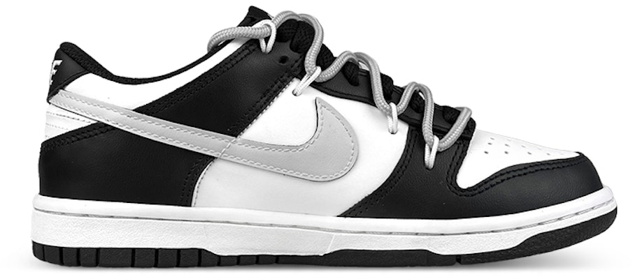 【自訂球鞋】Nike Dunk Low 黑白熊貓 解構 螢光月亮 低筒 滑板鞋 男女款 黑白灰 Order 【自訂球鞋】Nike Dunk Low 黑白熊貓 解構 螢光月亮 低筒 滑板鞋 男女款 黑白灰