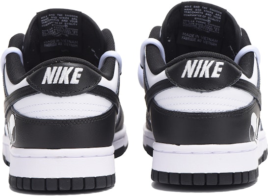 【客製化球鞋】Nike Dunk Low 解構 熊貓 高街 低筒 滑板鞋 男款 黑色 Shop 【客製化球鞋】Nike Dunk Low 解構 熊貓 高街 低筒 滑板鞋 男款 黑色