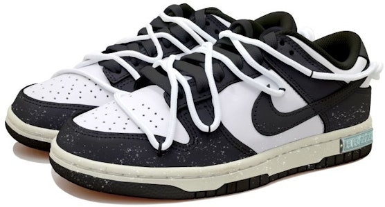 Zapatillas Nike Dunk Low 'Panda Desgastado con Salpicaduras' CW1590-100(Team拾玖-泼墨HR女S-BOX) Lookbook Zapatillas Nike Dunk Low 'Panda Desgastado con Salpicaduras' CW1590-100(Team拾玖-泼墨HR女S-BOX)