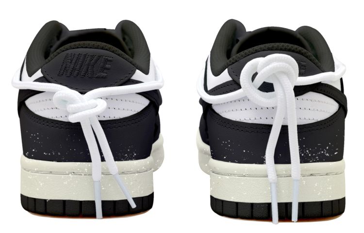 Shop 나이키 덩크 로우 '판다 디스트레스드 페인트 스플래터' (shortened if needed: 덩크 로우 '판다 스플래터') CW1590-100(Team拾玖-泼墨HR女S-BOX)