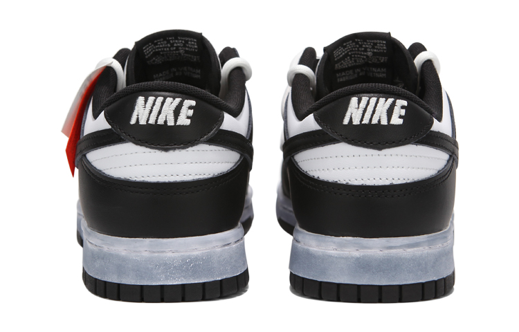 Shop [Zapatos Personalizados] Nike Dunk Low 'Panda Rayas Desgastadas' CW1590-100(Team24-女款熊猫条纹)