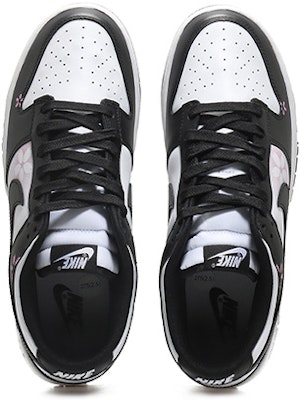 나이키 덩크 로우 '판다 플라워' (커스텀) CW1590-100(Team10-小花女黑白QD) Shop 나이키 덩크 로우 '판다 플라워' (커스텀) CW1590-100(Team10-小花女黑白QD)