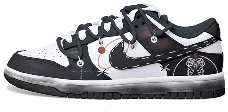 custom-shoes-nike-dunk-low-panda-gemini
