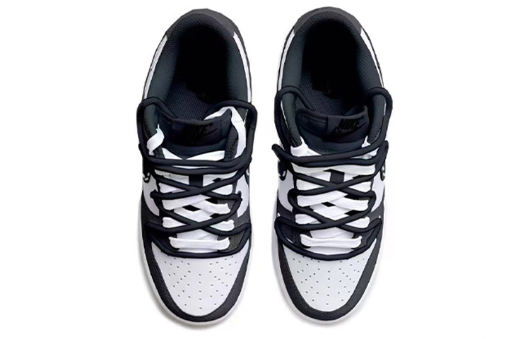 Shop 【定製球鞋】Nike Dunk Low 熊貓 雙子座 二次元 星座 做舊Vibe風 解構風 低幫 板鞋 男款 黑白