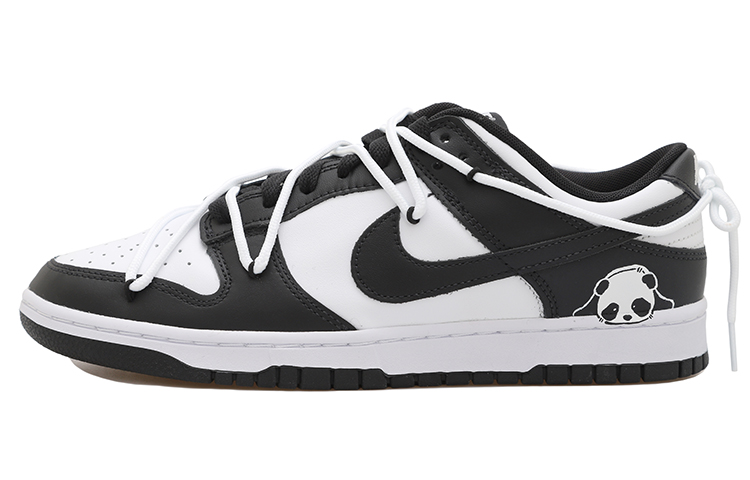 Buy [Sneakers Custom] Nike Dunk Low 'Panda Graffiti' CW1590-100(Team拾玖-黑白熊猫女S-BOX)