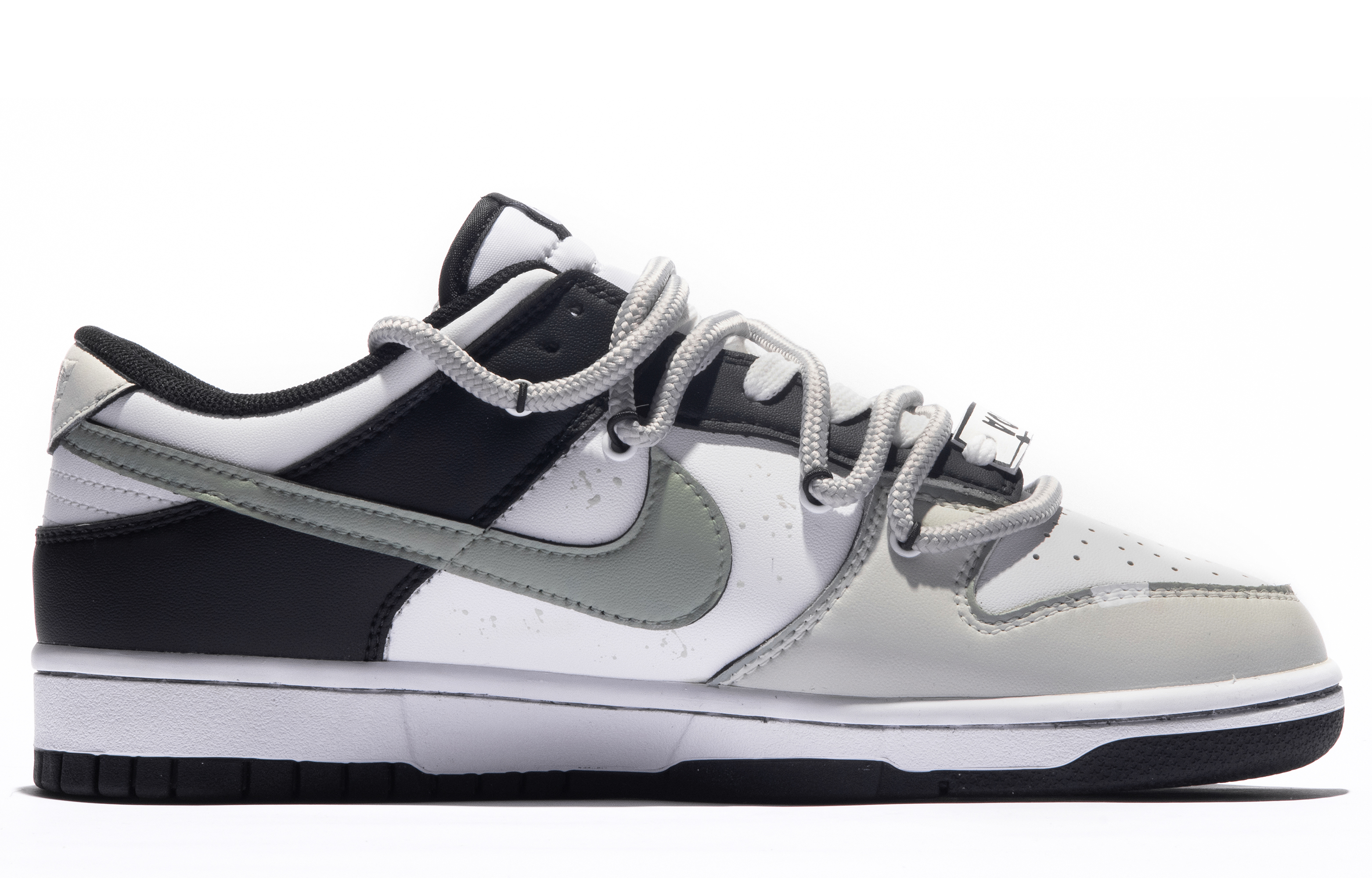 Order [Zapatillas Personalizadas] Nike Dunk Low 'Panda Graffiti' CW1590-100(TeamM-女款滚滚而来S-BOX)