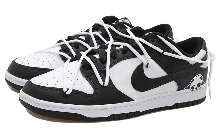 Lookbook [Sneakers Custom] Nike Dunk Low 'Panda Graffiti' CW1590-100(Team拾玖-黑白熊猫女S-BOX)
