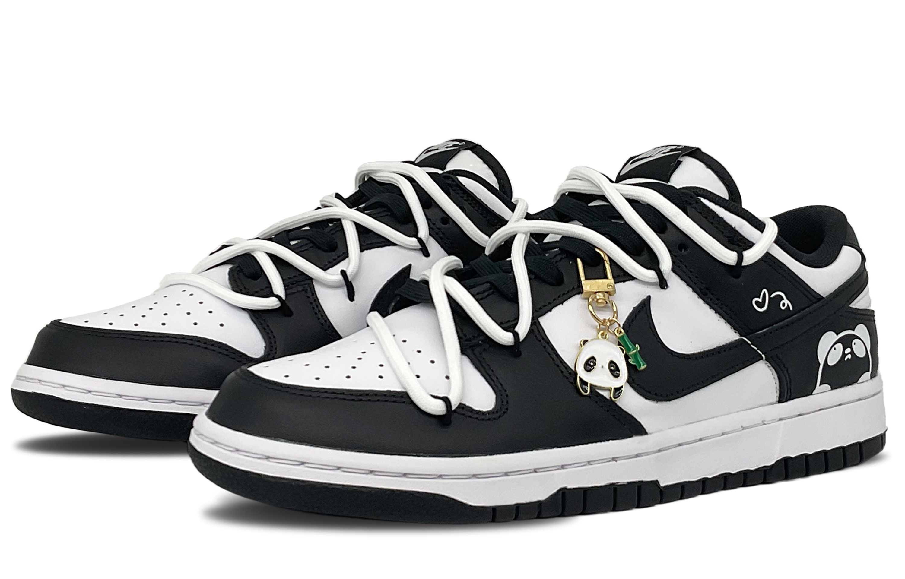 [Custom Shoes] Nike Dunk Low 'Panda Graffiti' 圖 3