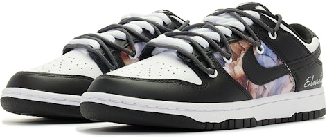 Zapatillas Nike Dunk Low 'Panda Graffiti Personalizadas' DD1391-100(TeamB-男款熊猫油画解构黑白)) Lookbook Zapatillas Nike Dunk Low 'Panda Graffiti Personalizadas' DD1391-100(TeamB-男款熊猫油画解构黑白))