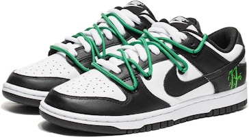 나이키 덩크 로우 '판다 그린 대나무' (커스텀) DD1391-100(TeamB-男款绿竹解构S-BOX) Lookbook 나이키 덩크 로우 '판다 그린 대나무' (커스텀) DD1391-100(TeamB-男款绿竹解构S-BOX)