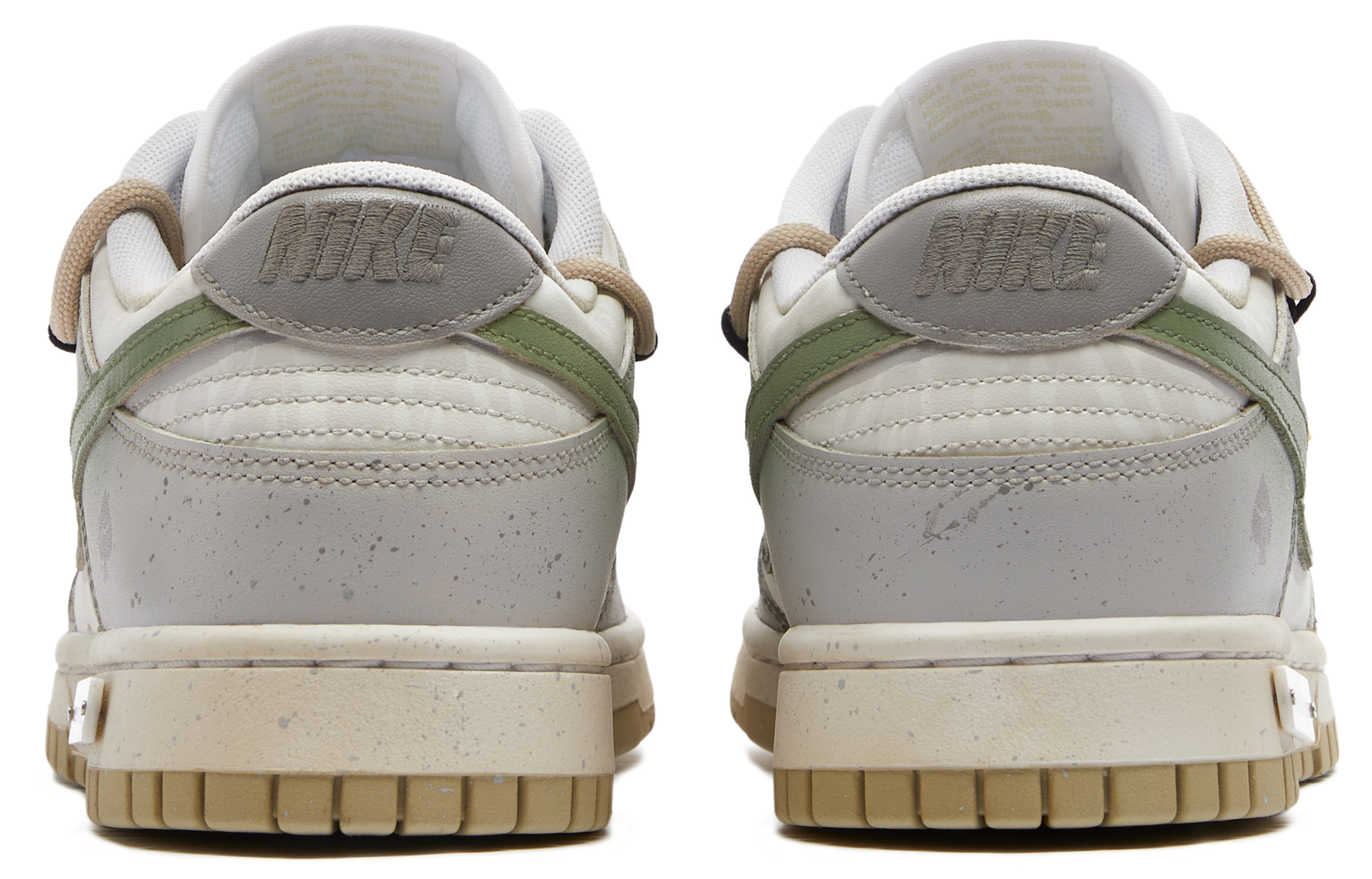 Shop 【客製球鞋】Nike Dunk Low 熊猫惡作劇 浪潮 潮流百搭 低筒 板鞋 男款 灰綠