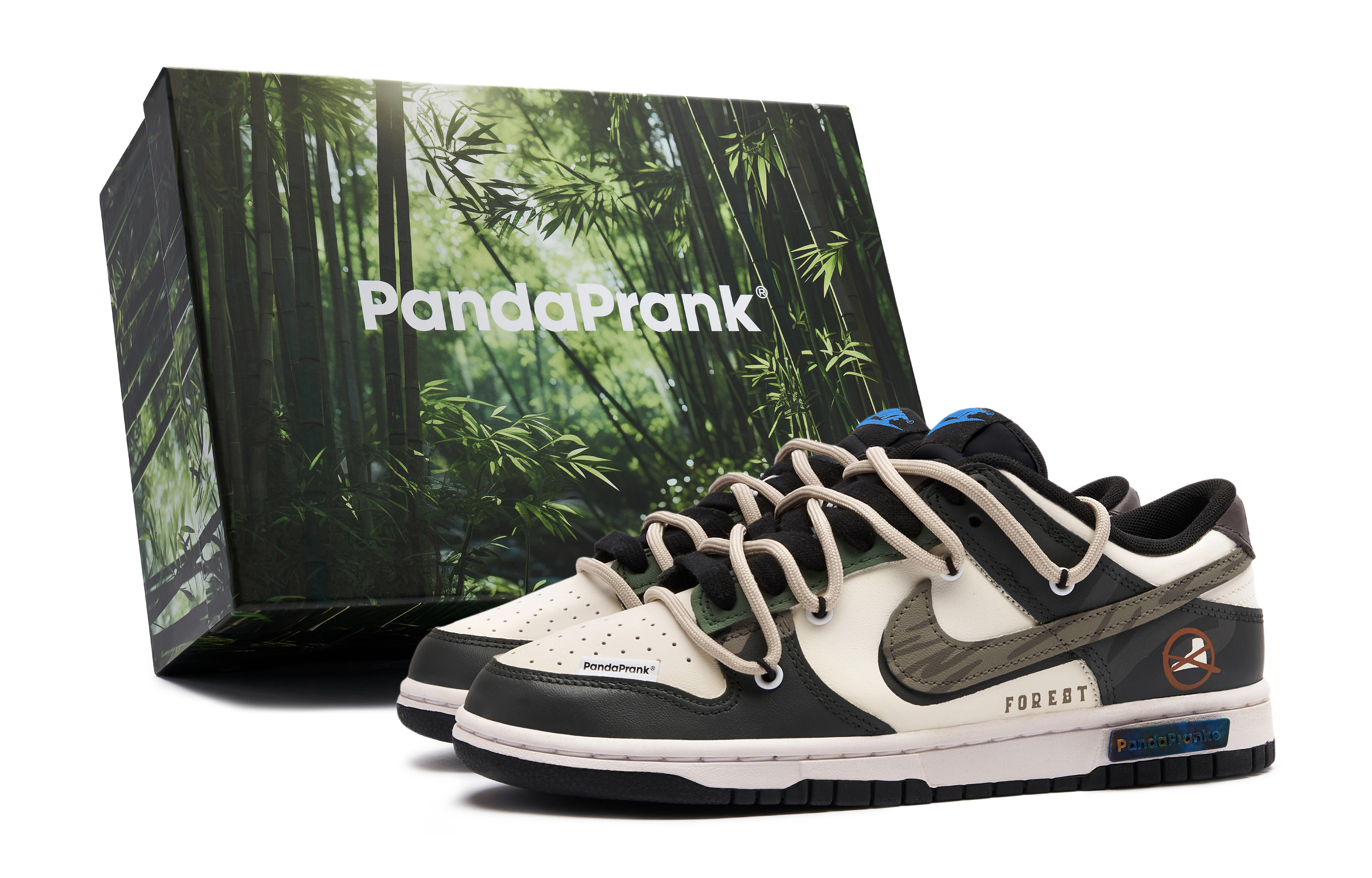 Buy [Zapatos Personalizados] Nike Dunk Low 'Travieso Panda' DH9765-104-481214