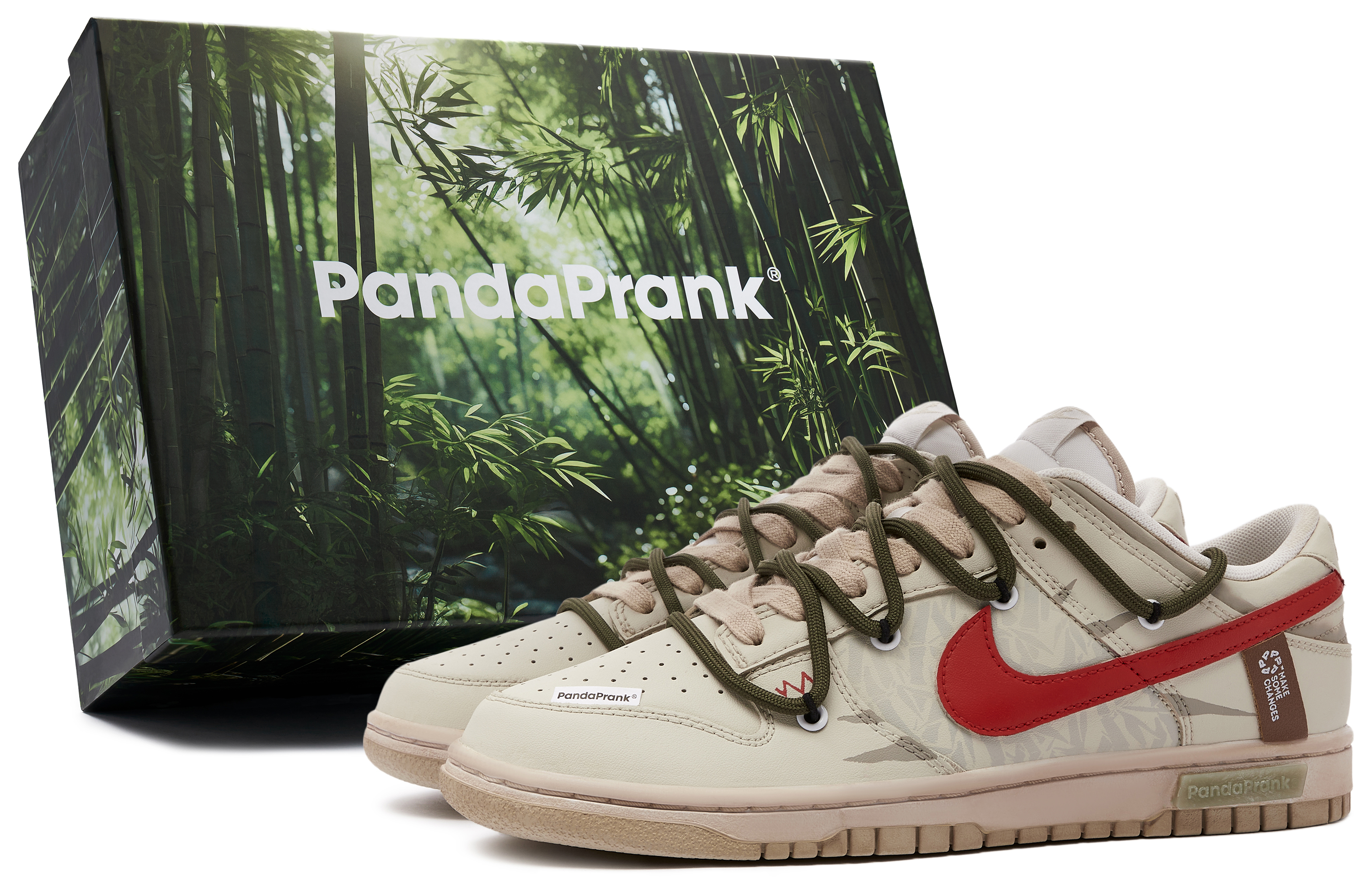 Buy [Kasut Custom] Nike Dunk Low 'Panda Keriangan' DV0831-003-481212