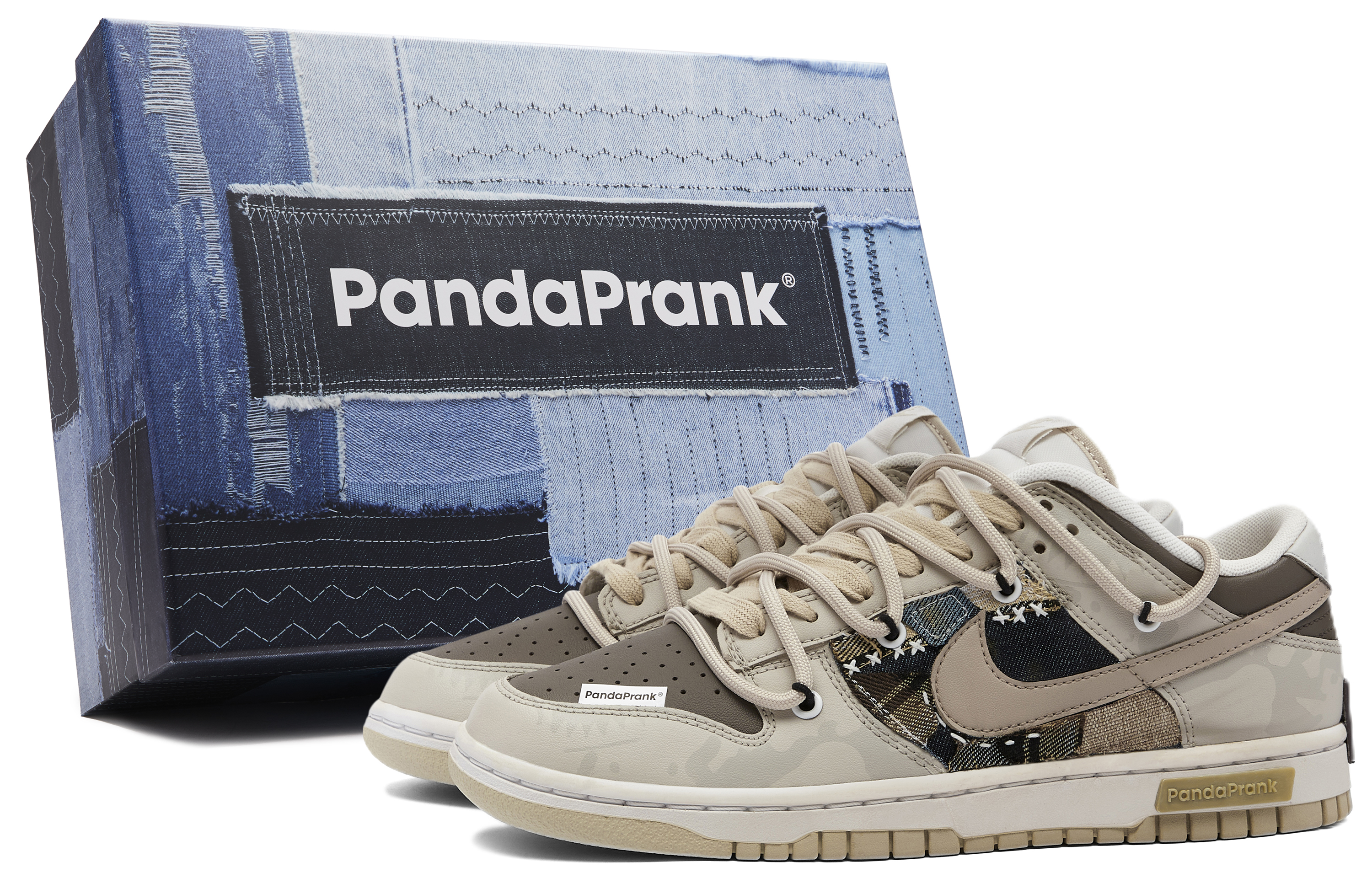 Buy ナイキ ダンク ロー "パンダいたずら" (カスタム) DV0831-003-485240