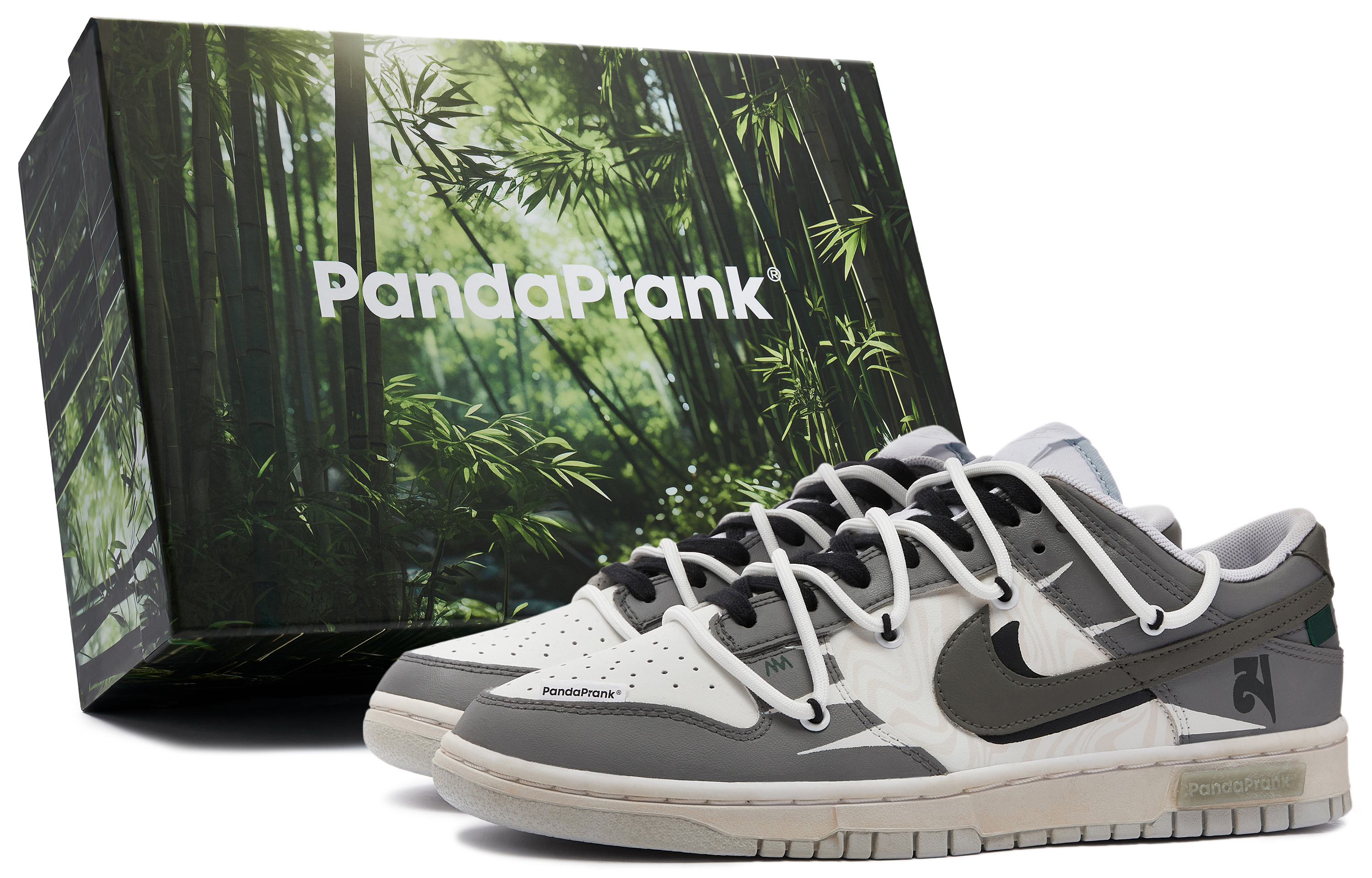 Buy 나이키 덩크 로우 '판다 미스치프' (커스텀) DV0831-003-481191