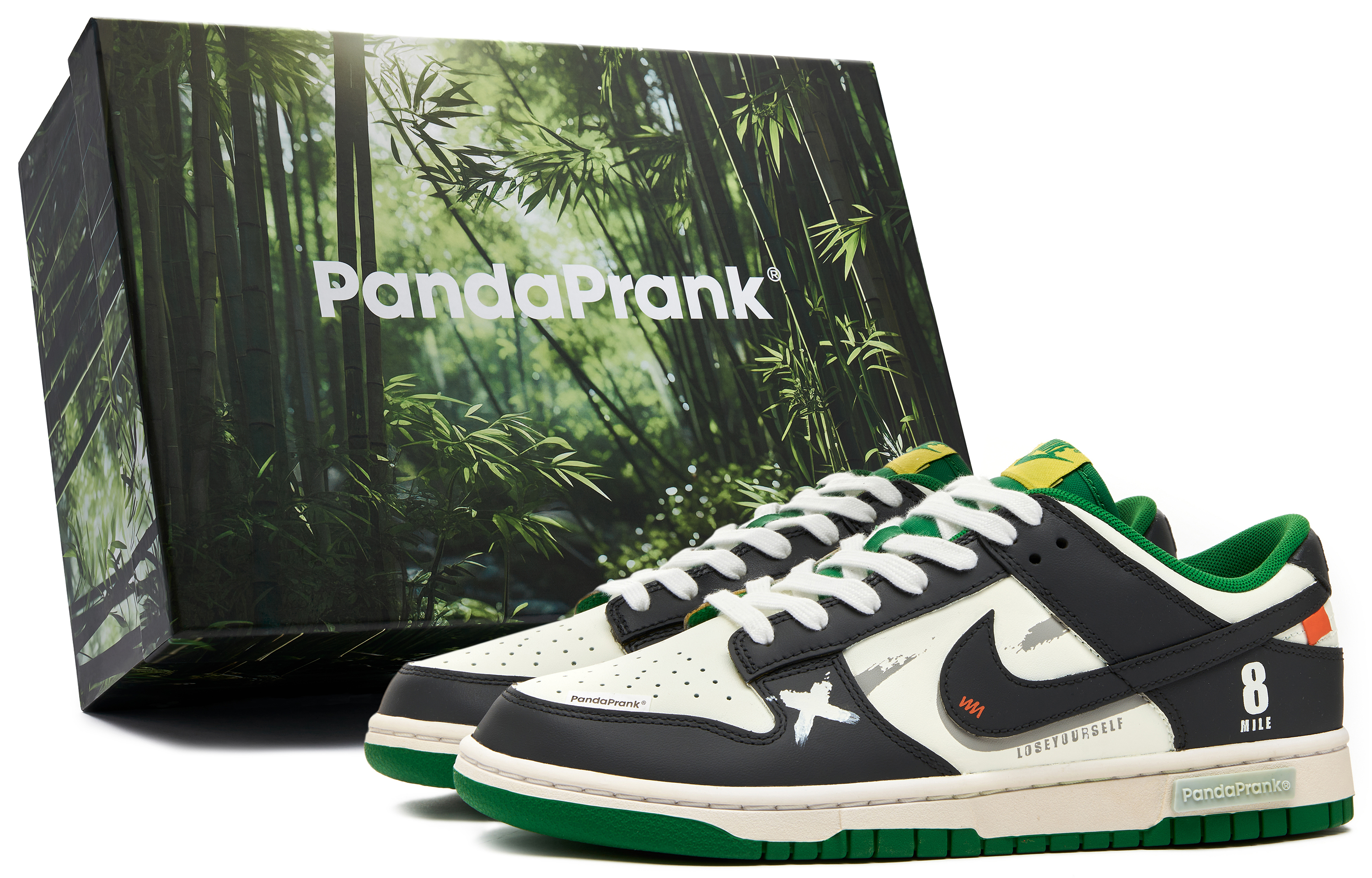 Buy [Kasut Custom] Nike Dunk Low 'Panda Mischief' DV0833-300-484991